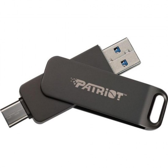Patriot Rage R550 256GB Black USB-A und USB-C 3.2 Gen 1 (PE256GR550DSAD) (PATRPE256GR550DSAD)