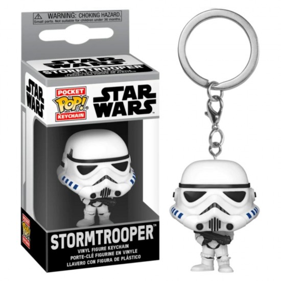 Funko Pocket Pop! Keychain Movies: Star Wars - Stormtrooper (FNK30521) Funko Pocket Pop! Keychain Movies: Star Wars - Stormtrooper (FNK30521)