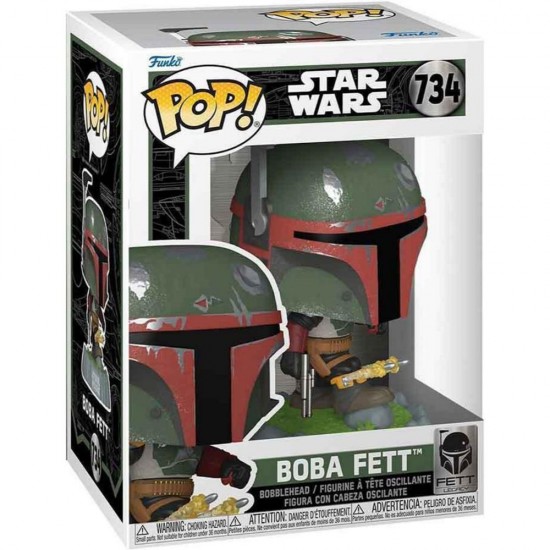 Funko Pop! Movies: Star Wars - Boba Fett #734 (FNK27225) Funko Pop! Movies: Star Wars - Boba Fett #734 (FNK27225)