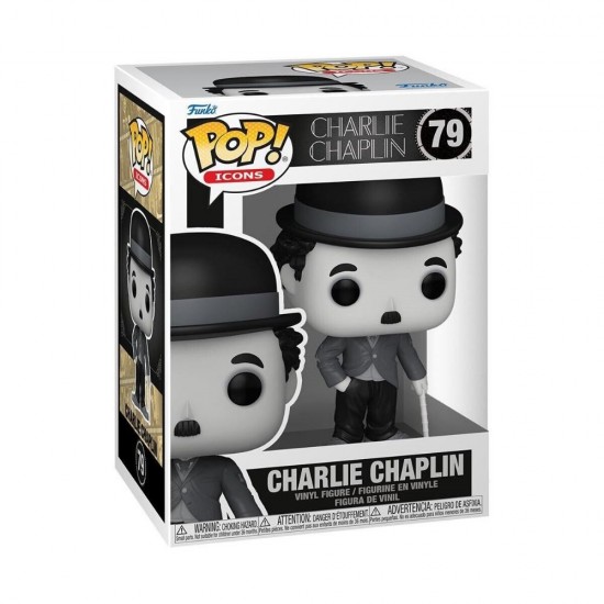 Funko Pop! Icons: Charlie Chaplin - Charlie Chaplin #79 (FNK10159) Funko Pop! Icons: Charlie Chaplin - Charlie Chaplin #79 (FNK10159)
