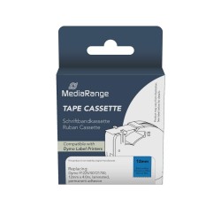 Ετικέτες Γενικής Χρήσης Mediarange (Dymo® 91225/S0721700) 12mm, 4m, Laminated and Permanent Adhesive, Black on Blue (MRDY91225) Ετικέτες Γενικής Χρήσης Mediarange (Dymo® 91225/S0721700) 12mm, 4m, Laminated and Permanent Adhesive, Black on Blue (MRDY91225)
