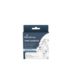 Ετικέτες Γενικής Χρήσης Mediarange (Brother M-K221BZ) 9mm, 8m, Laminated and Permanent Adhesive, Black on White (MRBMK221) Ετικέτες Γενικής Χρήσης Mediarange (Brother M-K221BZ) 9mm, 8m, Laminated and Permanent Adhesive, Black on White (MRBMK221)