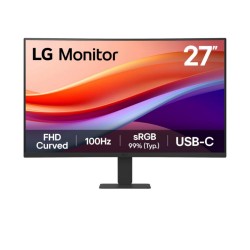 LG 27U421A-B VA FHD HDR Curved Monitor 27