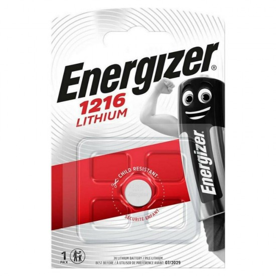 Energizer mini CR1216 lithium battery (ENE18907) Energizer mini CR1216 lithium battery (ENE18907)