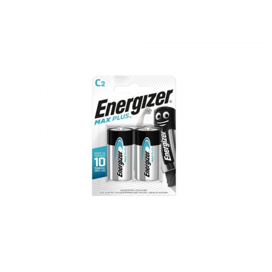 Energizer Max Plus LR14/C alkaline battery (blister) (ENE18620) Energizer Max Plus LR14/C alkaline battery (blister) (ENE18620)