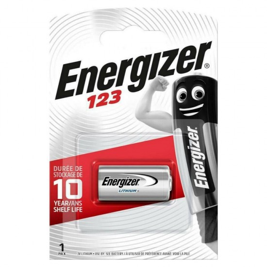 Energizer CR123 Photo Lithium battery (ENE90) Energizer CR123 Photo Lithium battery (ENE90)