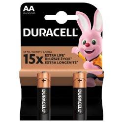 Duracell Duralock Basic C&B LR6 AA Alkaline Battery (blister) (DUR20368) Duracell Duralock Basic C&B LR6 AA Alkaline Battery (blister) (DUR20368)