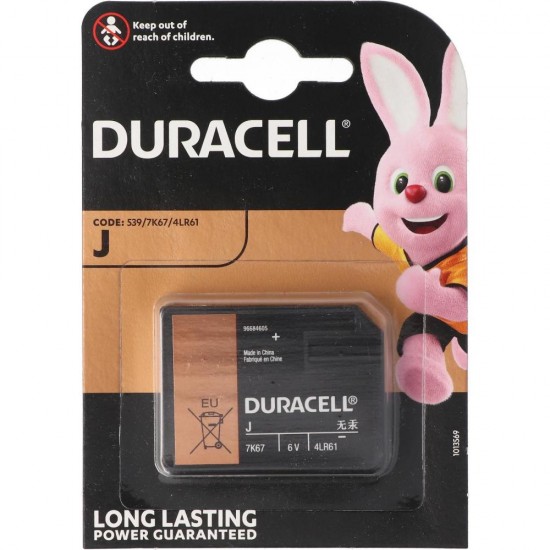 Duracell 539/4LR61/J/7K67/KJ (DUR10334) Duracell 539/4LR61/J/7K67/KJ (DUR10334)