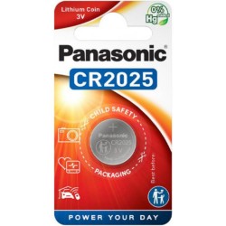 Panasonic CR2025 mini lithium battery 1pc (PAN18325)