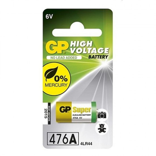 GP Super 476A 4LR44 A544 PX28A 544A (GPB16243) GP Super 476A 4LR44 A544 PX28A 544A (GPB16243)