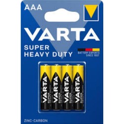 Varta R03 AAA Superlife / Super Heavy Duty Zinc-Carbon Battery (blister) (VART20699)
