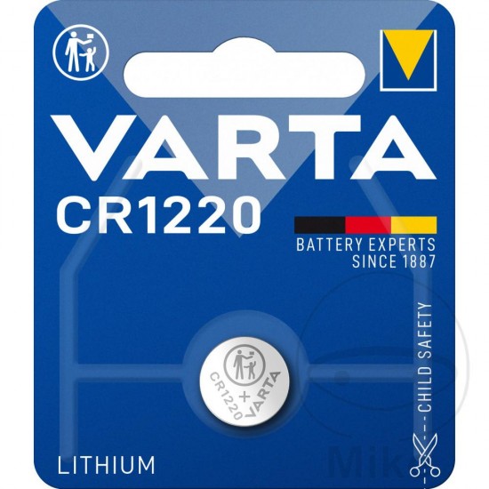 Varta Lithium Battery CR1220 (VART16580) Varta Lithium Battery CR1220 (VART16580)