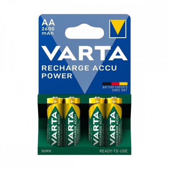 Varta Pro R2U R6 AA 2600mAh Rechargeable Batteries (VART10108)
