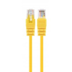 Gembird Patch Cord CAT.5e Cast Casing 0.5m Yellow (PP12-0.5M/Y) (GEMPP12-0.5M/Y)