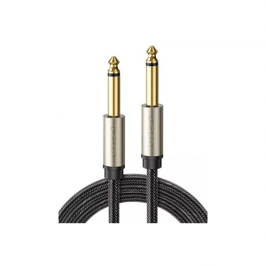 Ugreen Jack cable AV128 6.35 mm - 3m grey (10639) (UGR10639) Ugreen Jack cable AV128 6.35 mm - 3m grey (10639) (UGR10639)