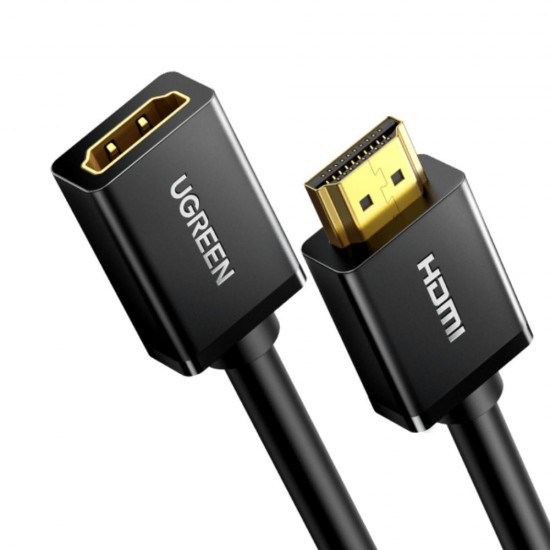 Ugreen HDMI Cable Male to Female 3m Black (10145) (UGR10145) Ugreen HDMI Cable Male to Female 3m Black (10145) (UGR10145)