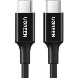 Ugreen US300 USB-C cable to USB-C 100W 5A 1m black (80371) (UGR80371)