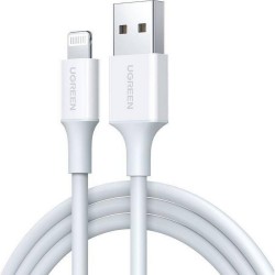 Ugreen Cable Lightning to USB 2.4A US155 1.5m white (80315) (UGR80315)