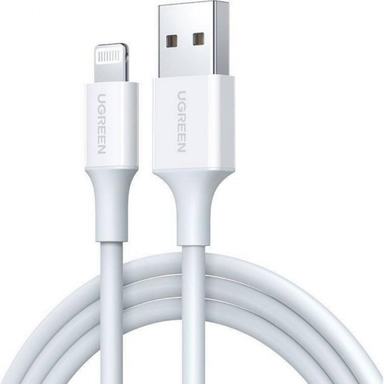 Ugreen Cable Lightning to USB 2.4A US155 1.5m white (80315) (UGR80315)