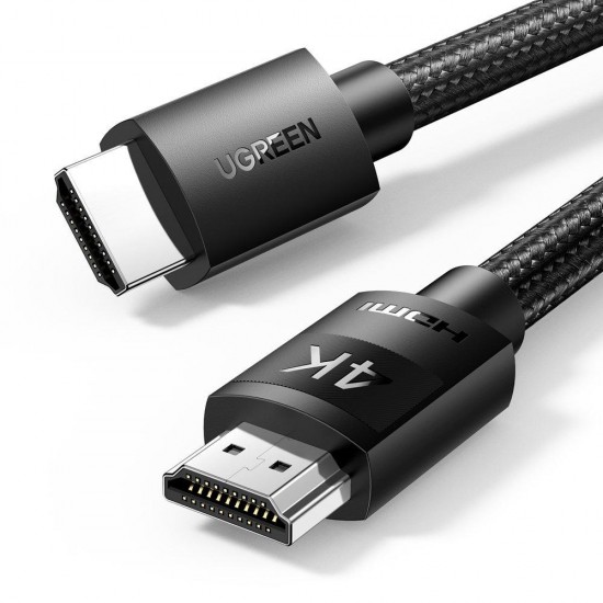 Ugreen cable HDMI HD119 4K 60Hz 5m black (40103) (UGR40103) Ugreen cable HDMI HD119 4K 60Hz 5m black (40103) (UGR40103)