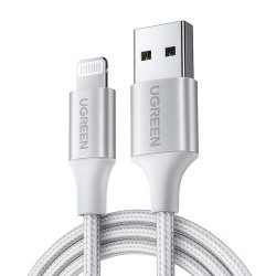 Ugreen USB-A to Lightning Cable 2m Grey (60163) (UGR60163) Ugreen USB-A to Lightning Cable 2m Grey (60163) (UGR60163)