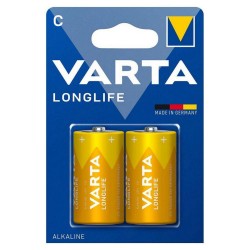 Varta Battery Alkaline LR14 1.5V 2-Blister (4114101412) (VART4114101412)