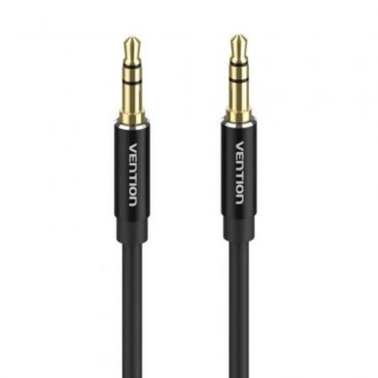 VENTION 3.5mm Male to Male Audio Cable 5M Black Aluminum Alloy Type (BAXBJ) (VENBAXBJ)