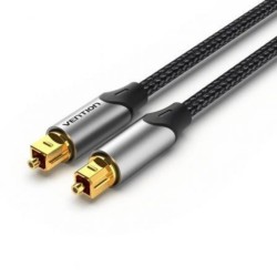 VENTION Optical Fiber Audio Cable 2M Black Aluminum Alloy Type (BAVHH) (VENBAVHH)