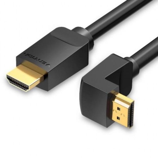 VENTION HDMI Right Angle Cable 270° 2M Black (AAQBH) (VENAAQBH)