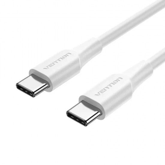 VENTION USB 2.0 Type-C to Type-C 3A Cable 1.5M White (TAXWG) (VENTAXWG)