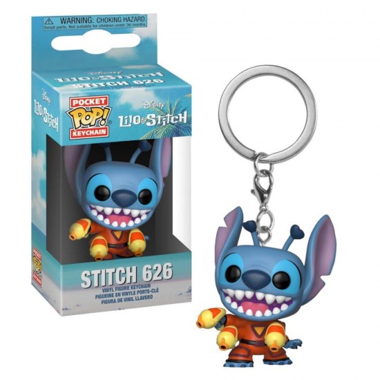 Funko Pocket Pop! Keychain Animation: Lilo & Stitch - Stitch 626 Exclusive (FNK22164) Funko Pocket Pop! Keychain Animation: Lilo & Stitch - Stitch 626 Exclusive (FNK22164)