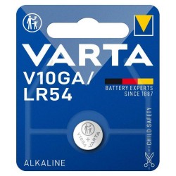 Varta Alkaline Battery AG10, L1131, LR1130, 189, V10GA, RW89, D189, LR54 Mini (VART16603)