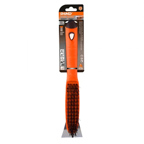 Shind Συρματοβουρτσα Χειρος Με Ξυστρα 270mm (SHI-94894) (SHI94894) Shind Συρματοβουρτσα Χειρος Με Ξυστρα 270mm (SHI-94894) (SHI94894)