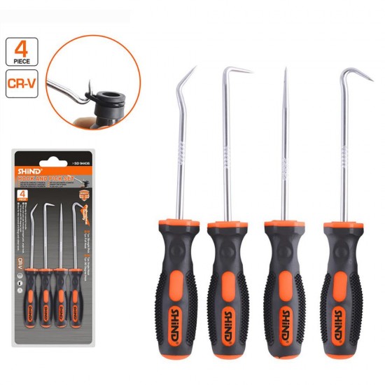 Shind Σετ Αγκιστρα-γαντζοι 4 Τεμ. (SHI-94436) (SHI94436) Shind Σετ Αγκιστρα-γαντζοι 4 Τεμ. (SHI-94436) (SHI94436)