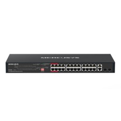 Mercusys 28-Port Gigabit Rackmount Switch with 24-Port PoE+ (MS128GP) (MERMS128GP)
