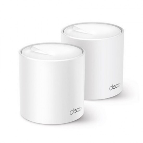 TP-LINK Deco X50 AX3000 Whole Home Mesh WiFi 6 System (2pack) (DECO X50(2-PACK)) (TPDECOX50(2-PACK)) TP-LINK Deco X50 AX3000 Whole Home Mesh WiFi 6 System (2pack) (DECO X50(2-PACK)) (TPDECOX50(2-PACK))