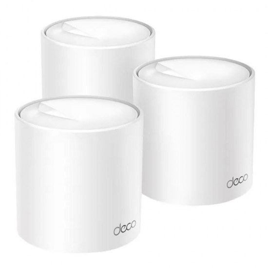 TP-LINK Deco X50 AX3000 Whole Home Mesh WiFi 6 System (3pack) (DECO X50(3-PACK)) (TPDECOX50(3-PACK)) TP-LINK Deco X50 AX3000 Whole Home Mesh WiFi 6 System (3pack) (DECO X50(3-PACK)) (TPDECOX50(3-PACK))