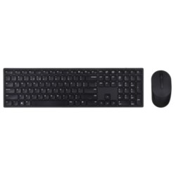 Dell Mouse and keyboard set KM5221W US-Int RTL Black (580-AJRC) (DEL580-AJRC)