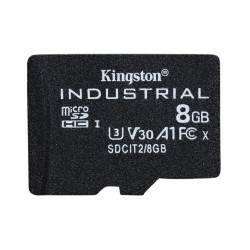 Kingston microSD 8GB CL10 UHS-I Industrial with adapter (SDCIT2/8GBSP) (KINSDCIT2-8GBSP) Kingston microSD 8GB CL10 UHS-I Industrial with adapter (SDCIT2/8GBSP) (KINSDCIT2-8GBSP)