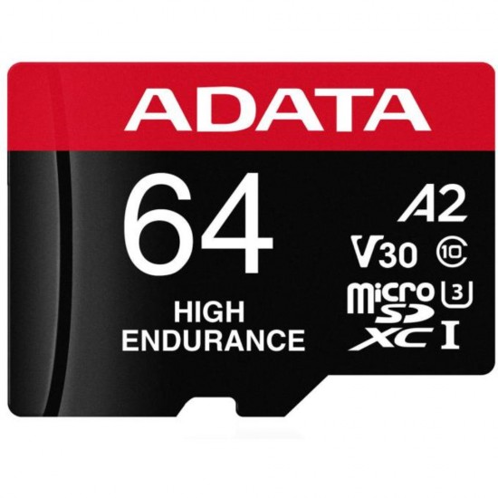 Adata memory card 64 GB MicroSDXC UHS-I Class 10 (AUSDX64GUI3V30SHA2-RA1) (ADAAUSDX64GUI3V30SHA2-RA1)