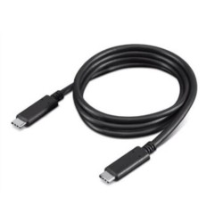 Lenovo Cable USB-C 1m Black (4X90U90619) (LEN4X90U90619) Lenovo Cable USB-C 1m Black (4X90U90619) (LEN4X90U90619)