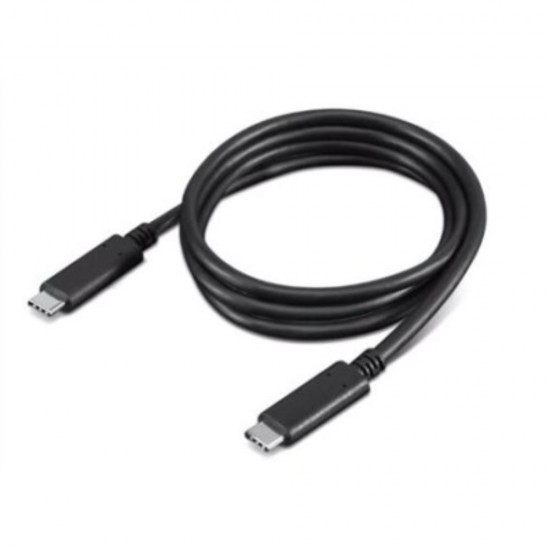Lenovo Cable USB-C 1m Black (4X90U90619) (LEN4X90U90619)