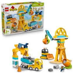 Lego DUPLO Town Construction Site with Construction Vehicles - 3-in-1 Set (10476) (LGO10476) Lego DUPLO Town Construction Site with Construction Vehicles - 3-in-1 Set (10476) (LGO10476)