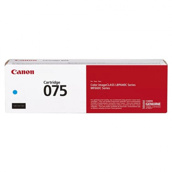Canon LBP CRG075 Toner Cyan (6364C002) (CANCRG-075C) Canon LBP CRG075 Toner Cyan (6364C002) (CANCRG-075C)