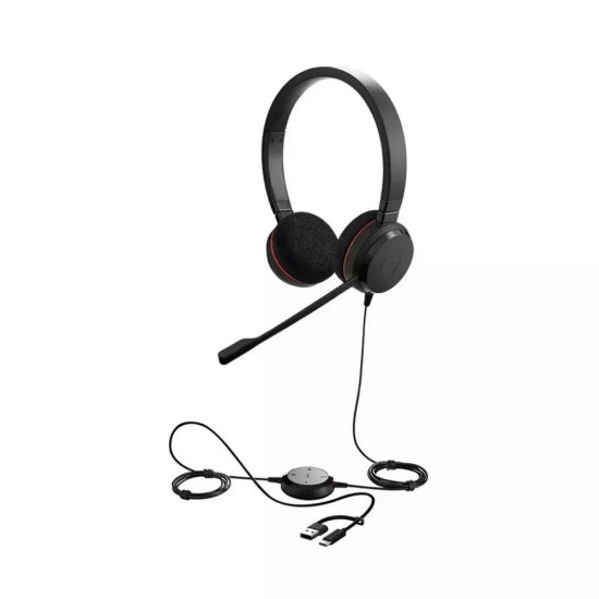 Jabra Headset Evolve 20 Stereo (4999-823-169) (JAB4999-823-169)