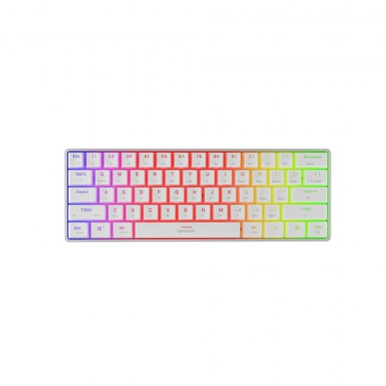 Genesis Gaming Keyboard Thor 660 G2 US White Wireless RGB Mechanical Cateron Red (NKG-1917) GNSNKG-1917)