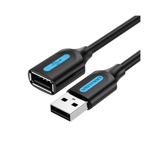 VENTION USB 2.0 A Male to A Female Extension Cable 3M black PVC Type (CBIBI) (VENCBIBI)