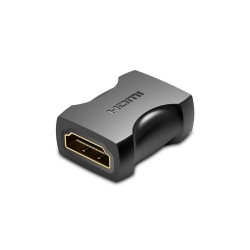 VENTION HDMI Female to Female Coupler Adapter Black 2 Pack (AIRB0-2) (VENAIRB0-2)