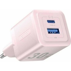 VENTION 2-Port USB (C + A) GaN Charger (30W/30W) EU-Plug Pink (FEQP0-EU) (VENFEQP0-EU)