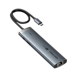 VENTION USB-C to HDMI/USB 3.2 Gen 1 Type-C/USB 3.0/USB 2.0/RJ45/SD/TF/TRRS 3.5mm/PD Docking Station 0.15M Gray Aluminum Alloy Type (TGVHB) (VENTGVHB) VENTION USB-C to HDMI/USB 3.2 Gen 1 Type-C/USB 3.0/USB 2.0/RJ45/SD/TF/TRRS 3.5mm/PD Docking Station 0.15M Gray Aluminum Alloy Type (TGVHB) (VENTGVHB)